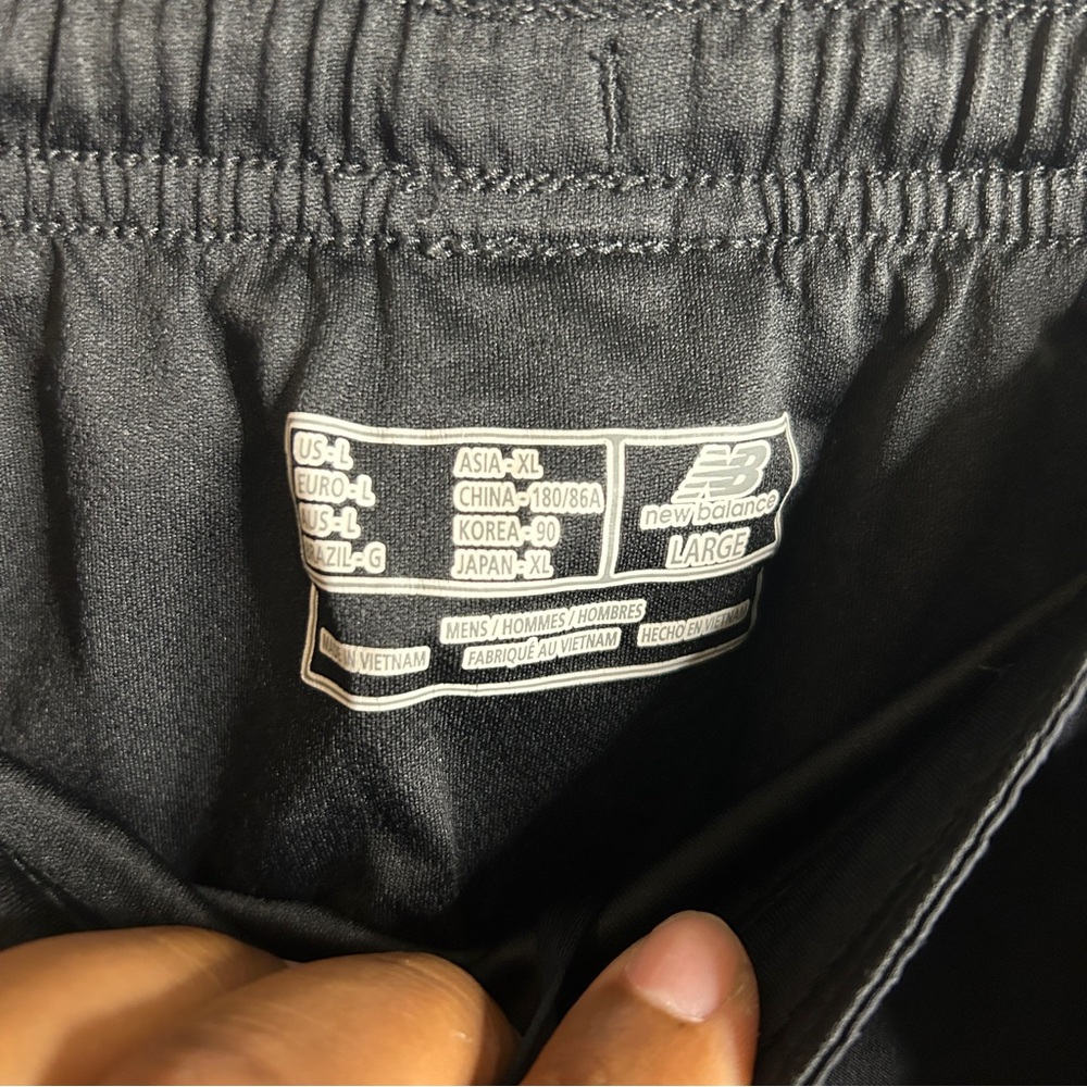 New Balance Men's Dark Gray Athletic Shorts - Picture 2 of 10